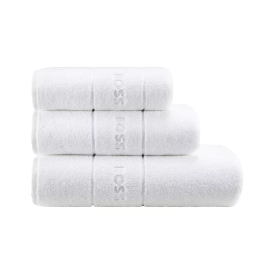 Toalha de Lavabo Plain Algodão Egípcio Boss Home Branco 40 x 60 cm