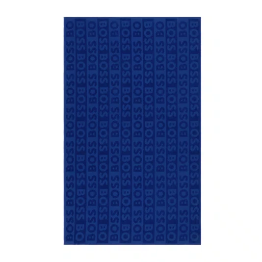 Toalha de Piscina Boss Font Boss Home Azul 90 x 150 cm
