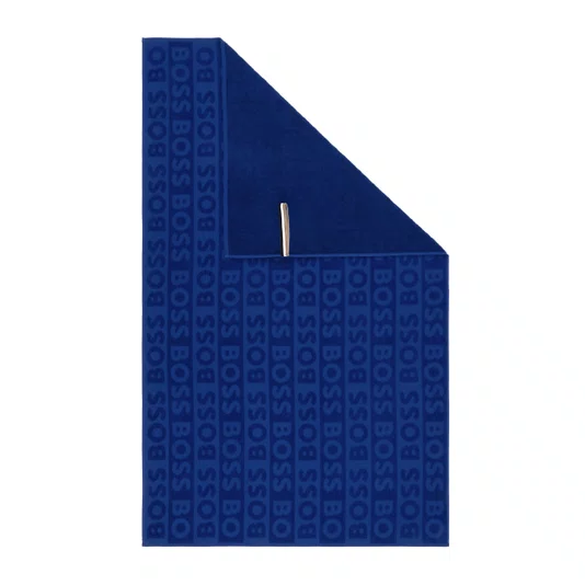 Toalha de Piscina Boss Font Boss Home Azul 90 x 150 cm