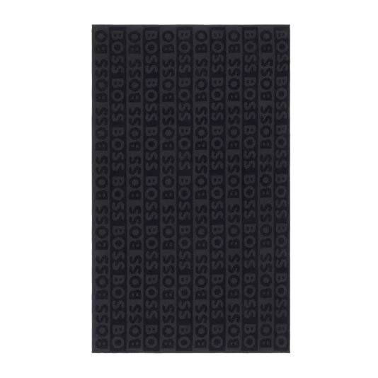 Toalha de Piscina Boss Font Boss Home Preto 90 x 150 cm
