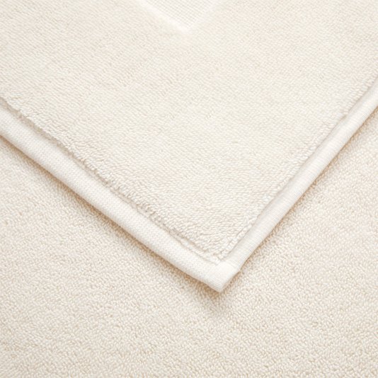 Toalha de Piso Golestan Yves Delorme Off White 55 x 90 cm