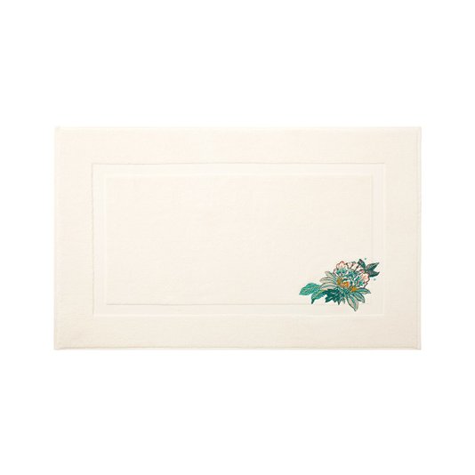 Toalha de Piso Golestan Yves Delorme Off White 55 x 90 cm