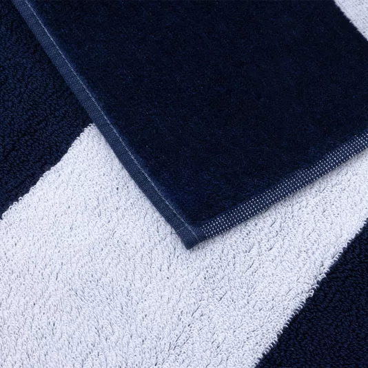 Toalha de Praia Bath Boss Home Azul Marinho 90 x 160 cm