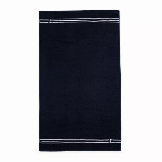Toalha De Praia Isola Trussardi Marino e Branco 86cm x 160cm