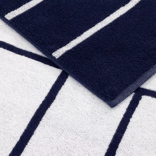 Toalha de Praia K Tatami Kenzo Home Marinho 90 x 170 cm