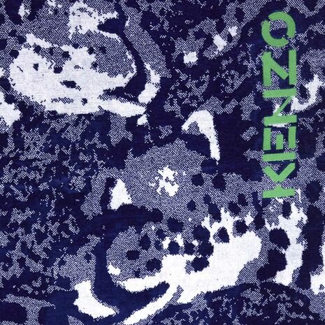 Toalha de Praia Kjump Kenzo Home Azul 90 x 160cm