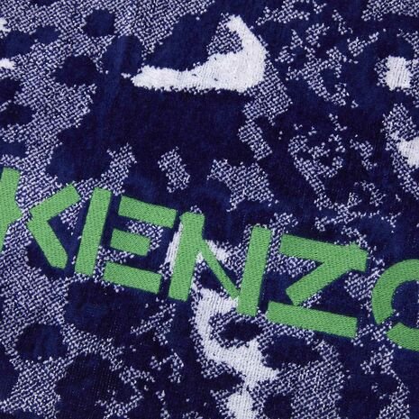 Toalha de Praia Kjump Kenzo Home Azul 90 x 160cm