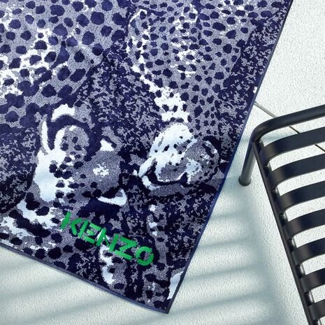 Toalha de Praia Kjump Kenzo Home Azul 90 x 160cm