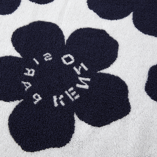 Toalha de Praia Kspot 90 x 160cm Marinho Kenzo Home