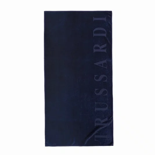 Toalha De Praia Levanto Trussardi  Marino 86cm x 180cm