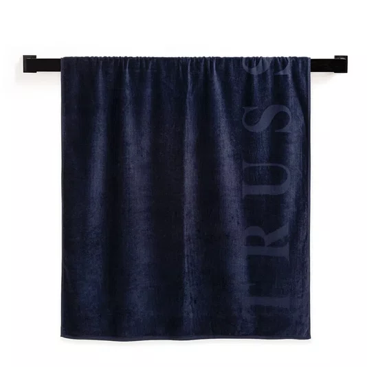 Toalha De Praia Levanto Trussardi  Marino 86cm x 180cm