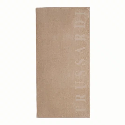 Toalha De Praia Levanto Trussardi Mocaccino 86cm x 180cm