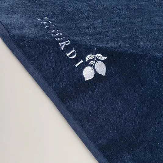 Toalha De Praia Limone Trussardi Marino 86cm x 160cm
