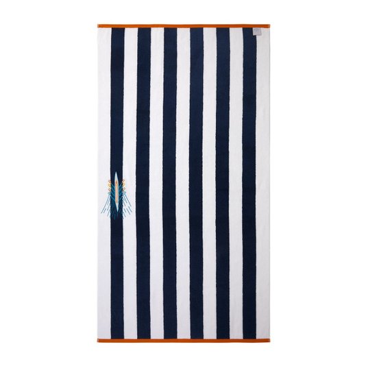 Toalha de Praia Tribord Yves Delorme Paris 90 x 160 cm