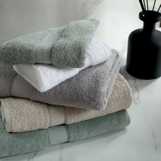 Toalha de Rosto Algodão Egípcio América Buddemeyer Luxus Verde 48 x 90 cm