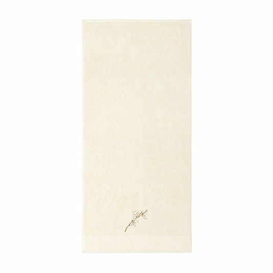 Toalha de Rosto Almond Flowers Boss Home Madrepérola 50cm x 100cm