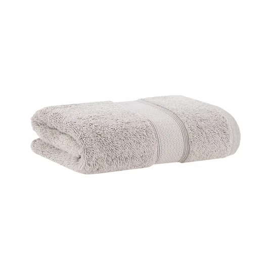 Toalha de Rosto America Buddemeyer Luxus Cinza 40 x 90 cm