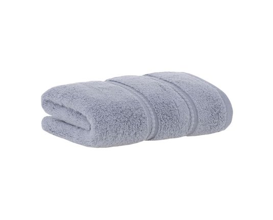 Toalha de Rosto Baby Skin Air Buddemeyer Luxus Prata 48 x 90 cm