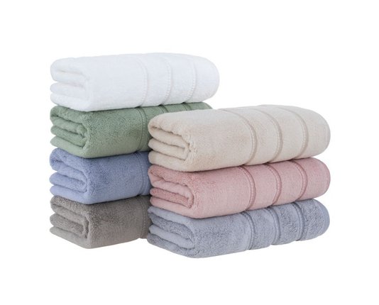 Toalha de Rosto Baby Skin Air Buddemeyer Luxus Prata 48 x 90 cm
