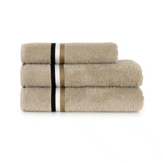 Toalha de Rosto BLinea Boss Home Bege 50 x 100 cm