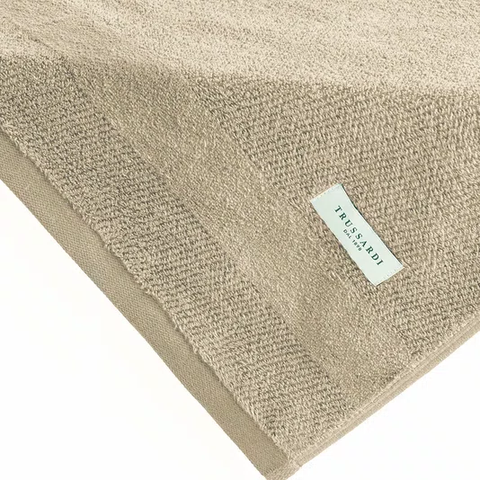 Toalha de Rosto Borgia Trussardi Nocciola 48 x 80 cm