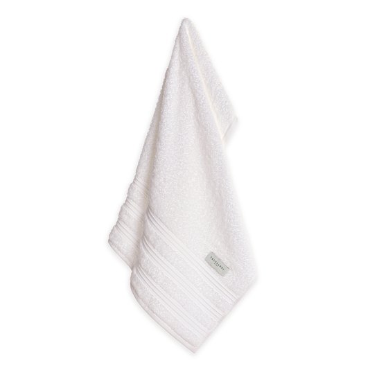 Toalha de Rosto Egitto Trussardi Branco 48 x 80 cm