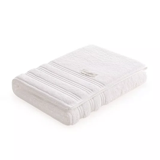Toalha de Rosto Egitto Trussardi Branco 48 x 80 cm