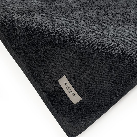 Toalha De Rosto Fontani Trussardi Chumbo 48 x 80 cm