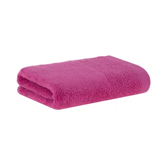 Toalha De Rosto Hannah Intense Air Buddemeyer Rosa 48 x 80 cm