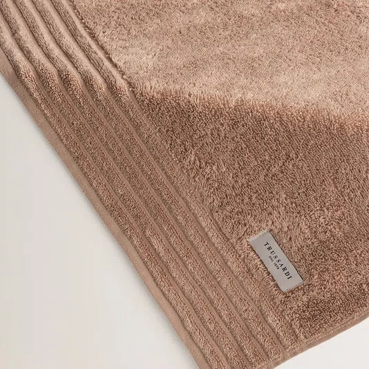 Toalha De Rosto Imperiale Trussardi Argila 48cm x 80cm