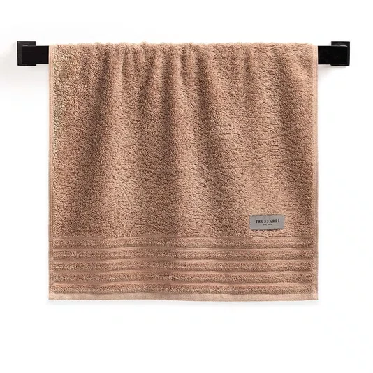 Toalha De Rosto Imperiale Trussardi Argila 48cm x 80cm