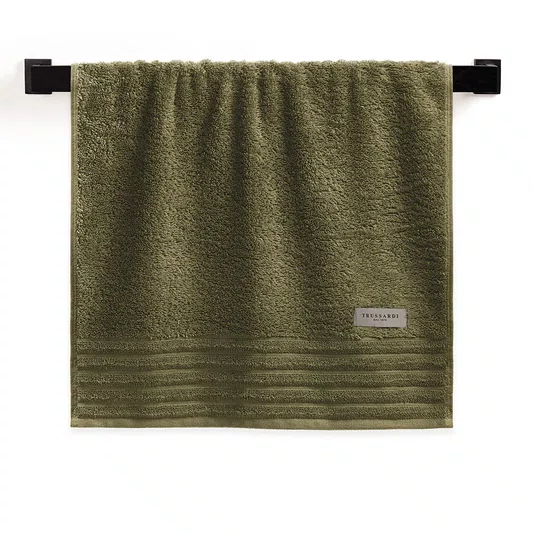 Toalha de Rosto Imperiale Trussardi Oliva 48cm x 80cm