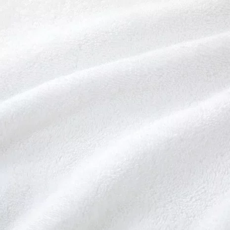 Toalha de Rosto Joyau Bordada Yves Delorme Branco 55cm x 100cm