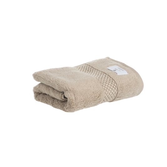 Toalha de Rosto Lolli Air LCL Home By Buddemeyer Caqui 48 x 90 cm