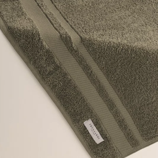 Toalha de Rosto Lorenzi Trussardi Oliva 48cm x 80cm