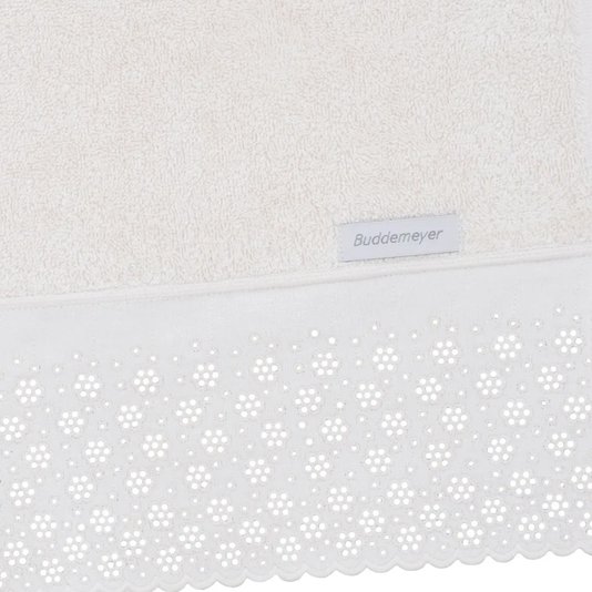 Toalha de Rosto Lovely Buddemeyer Pérola 48 x 90 cm