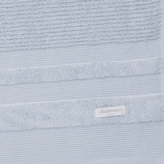 Toalha de Rosto Lumiere Air Buddemeyer Luxus Cinza 48 x 90 cm