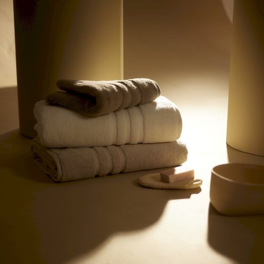 Toalha de Rosto Luxus Hotel New York Dual Air Buddemeyer Luxus Cinza II