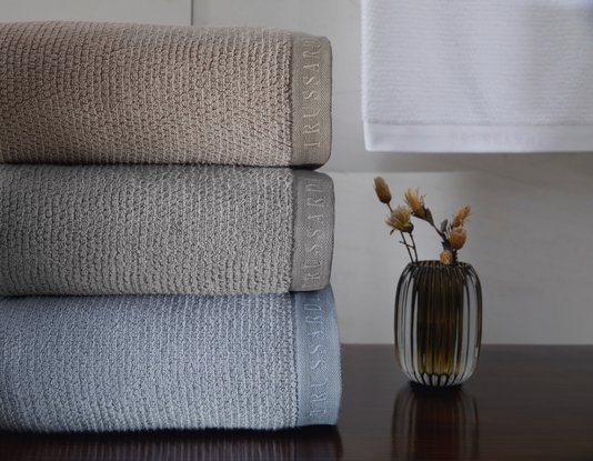 Toalha de Rosto Maggiore Trussardi Azzuro 48m x 90cm
