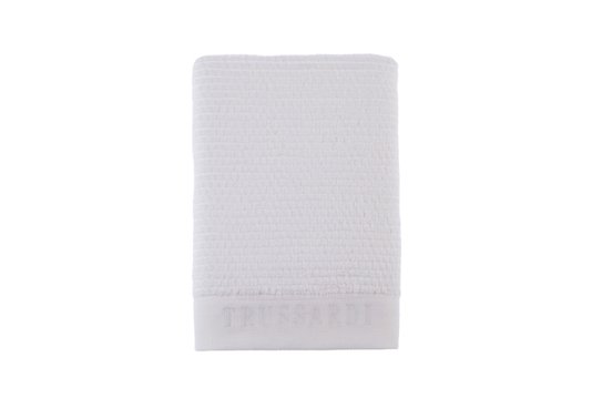 Toalha de Rosto Maggiore Trussardi Branco 48cm X 90cm