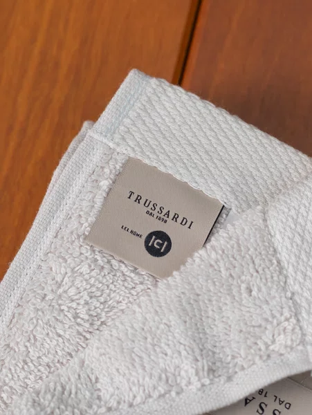 Toalha de Rosto Modena 48 x 80cm LCL Home By Trussardi Gelo