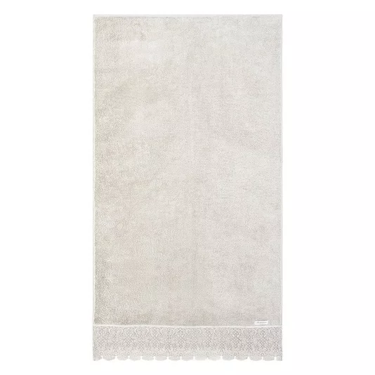 Toalha de Rosto Norah Buddemeyer Luxus Bege Antique 48cm x 90cm