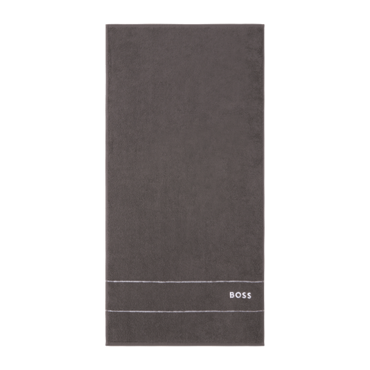 Toalha de Rosto Plain Boss Home Grafite 50cm x 100cm