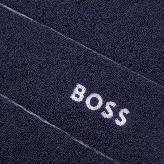 Toalha de Rosto Plain Boss Home Marinho 50cm x 100cm