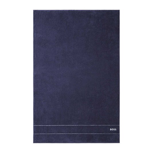 Toalha de Rosto Plain Boss Home Marinho 50cm x 100cm
