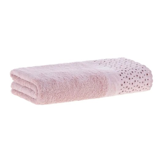 Toalha de Rosto Princess Buddemeyer Rosa 48 x 90 cm