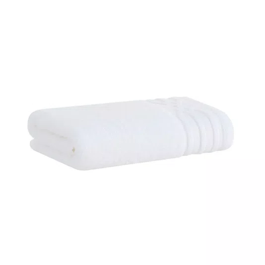 Toalha De Rosto Rituali Organic Buddemeyer Luxus Branco 0,48 x 0,90 m