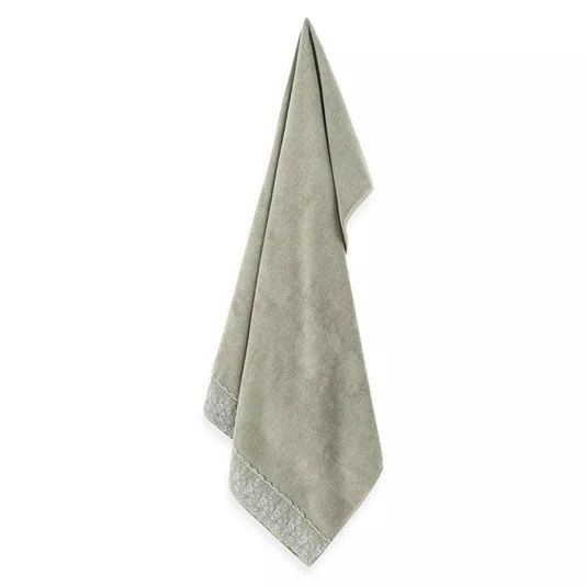 Toalha Lavabo Antonia Bordada 30x50 Karsten Mineral