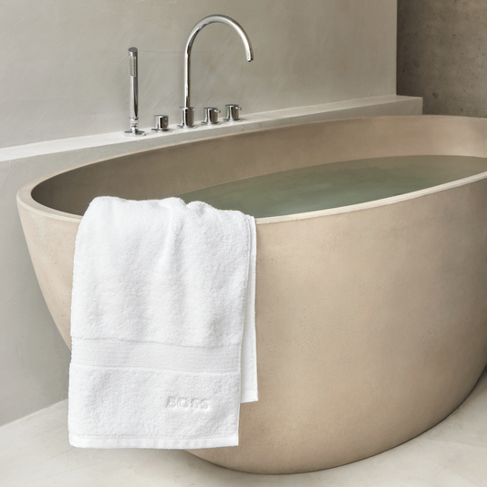 Toalha de Lavabo Loft Boss Home Branco 40cm x 60cm