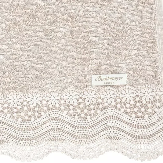 Toalha Lavabo Margot Buddemeyer Luxus Rosa 30 x 50 cm